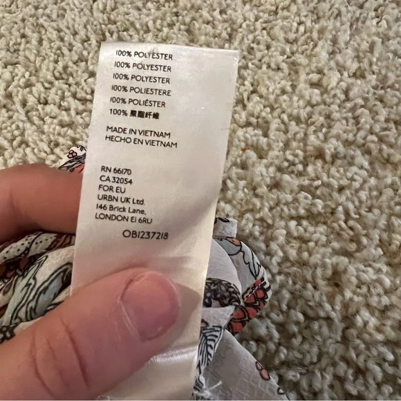 Free People Size xs Floral Festival Maxi Dress - Picture 9 of 9